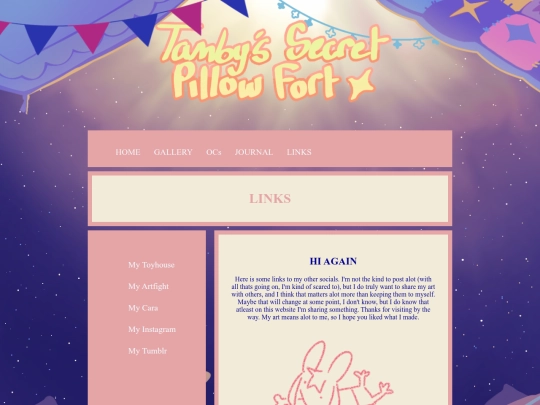 links screenshot