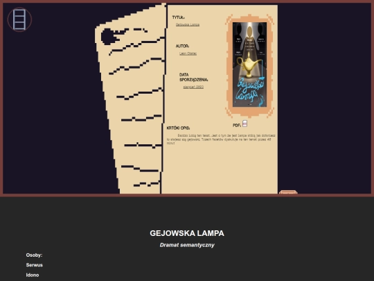 archiwa/teksty/LO/Gejowska Lampa/Gejowska Lampa screenshot