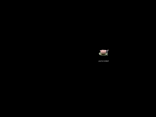 rabbithole/invitation screenshot