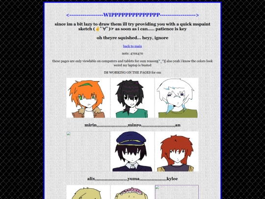 characters screenshot