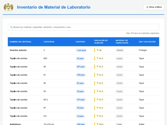 materiales screenshot