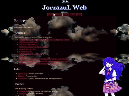 links screenshot
