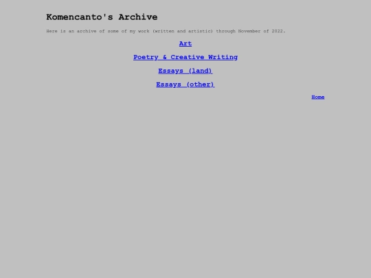 archive screenshot