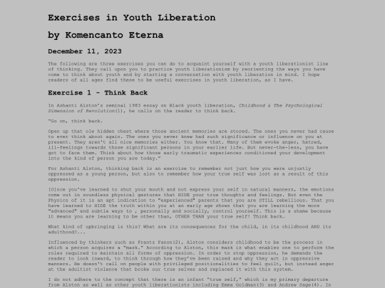 exercises-in-youth-lib screenshot