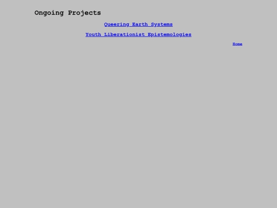 projects screenshot