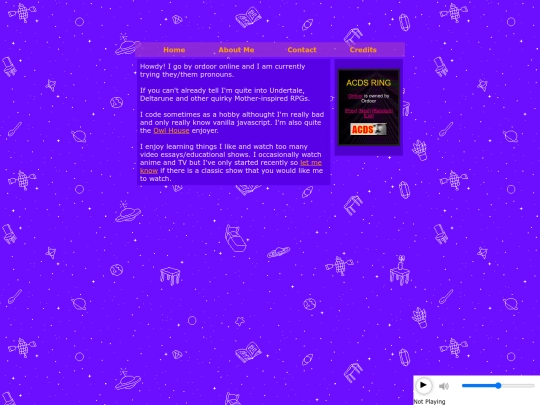 about-me screenshot