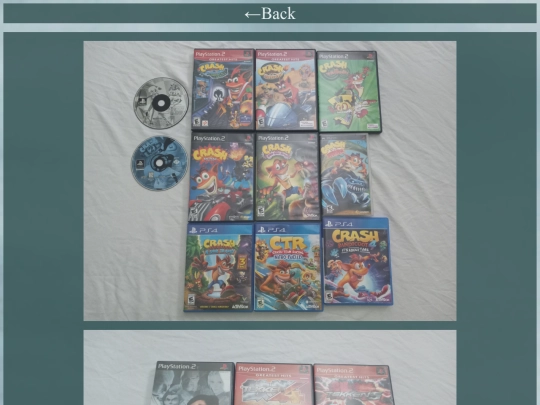 game-collection screenshot