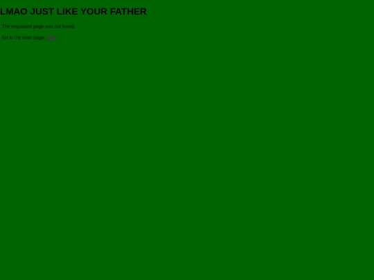 not_found screenshot