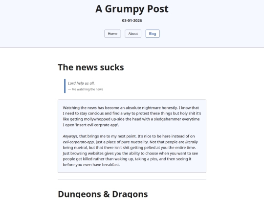 blog/A Grumpy Post - 3-1-2026 screenshot