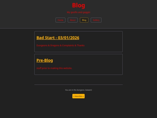 blog screenshot