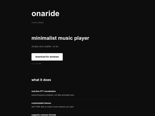 onaride screenshot