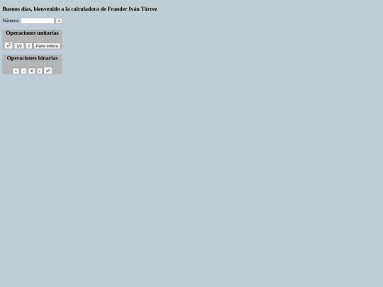 EjercicioMiriada/calculadora screenshot