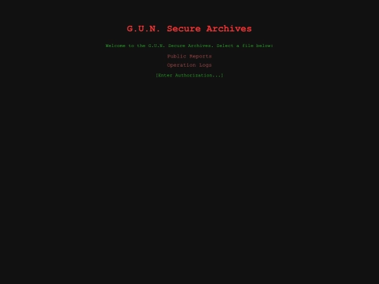 G.U.N. Website/old or unused versions/gun_sonic_threats_v7 screenshot