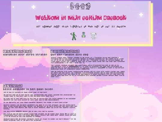 diary screenshot