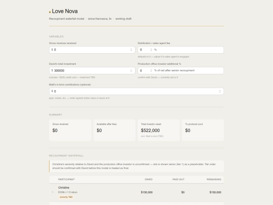 revenue screenshot