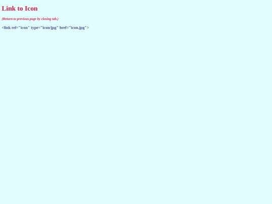 HTML-CSS-JS Library/Link to Icon screenshot
