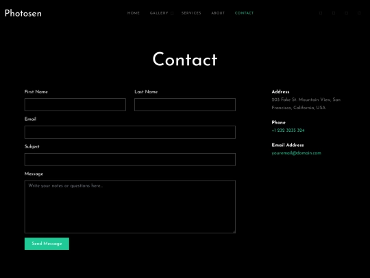 contact screenshot