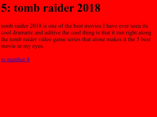 number 5 screenshot