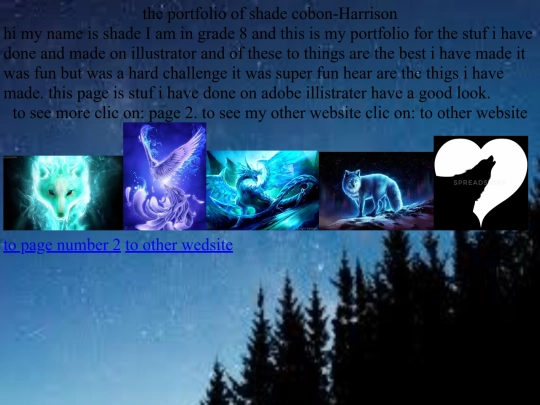 the portfolio of shade cobon-harrison screenshot