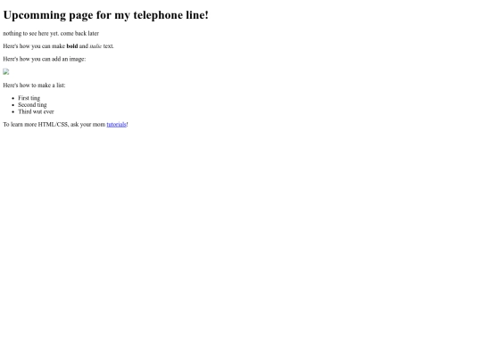 pub/TECH/telephone/paul screenshot