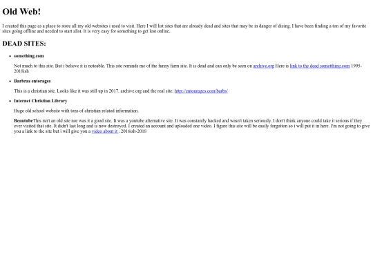 pub/old site/oldweb screenshot