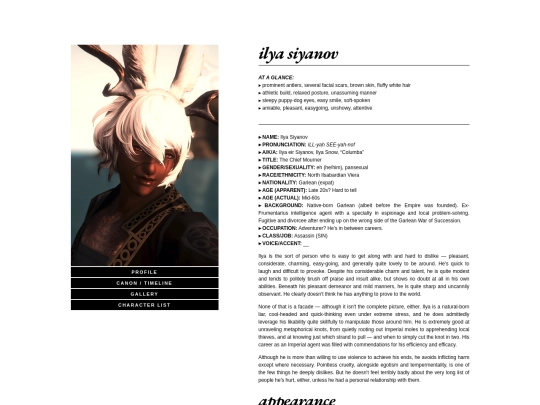 oc/ilya/bio screenshot