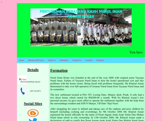 formation screenshot