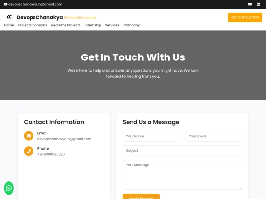 contact screenshot