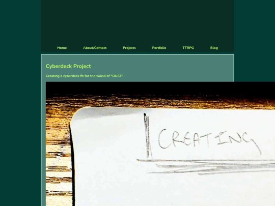 Projects screenshot