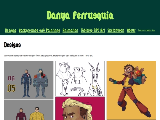 portfolio screenshot