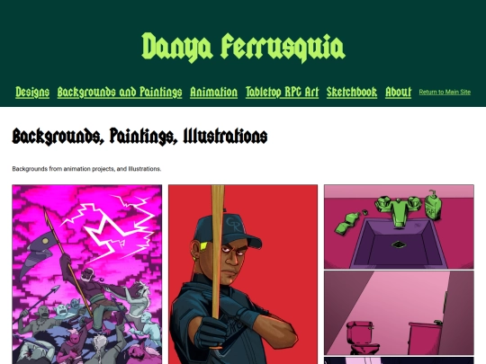 portfolio/paint screenshot