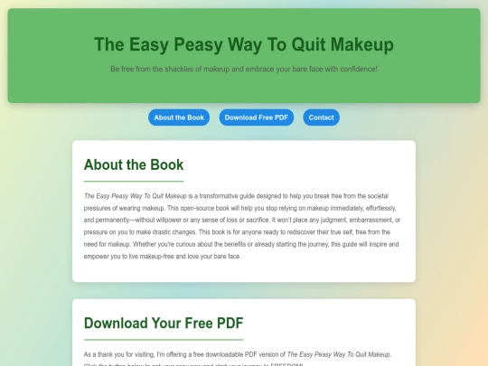 EasyPeasyMakeup screenshot