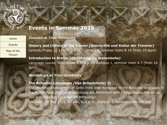 events screenshot