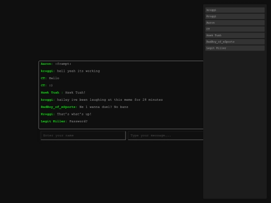 chat screenshot
