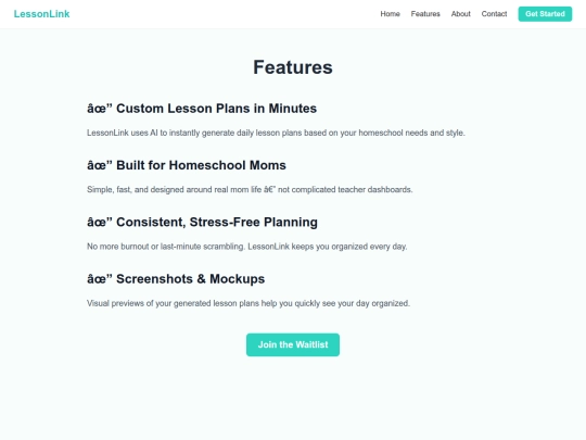 features screenshot