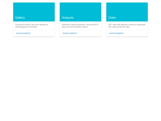 vrview/examples screenshot