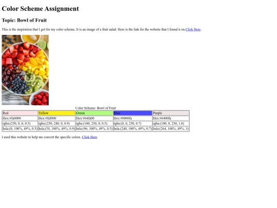 Color-Scheme-Assignment screenshot
