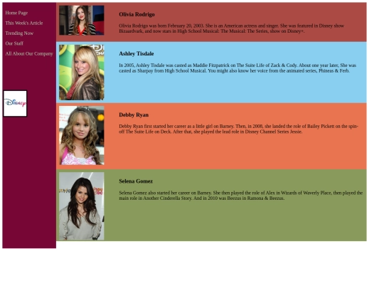 Staff-Page-Assignment screenshot