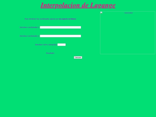 intlagrange screenshot