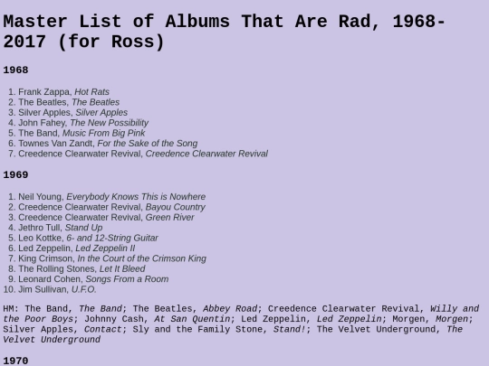 albums screenshot