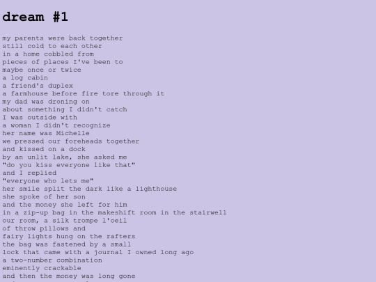 poetry/dream1 screenshot