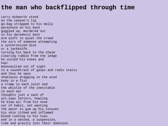 poetry/manwhobackflipped screenshot