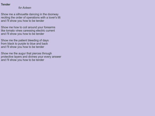 poetry/tender screenshot