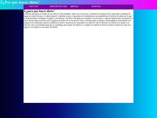 Prac estructura Css/metas screenshot