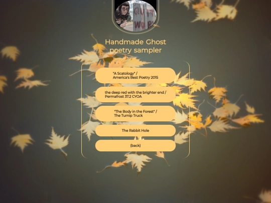 poetry screenshot
