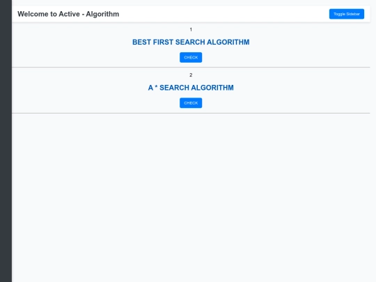 Active Algorithm screenshot