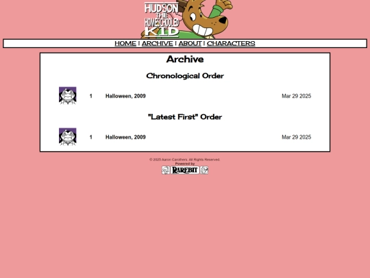 archive screenshot