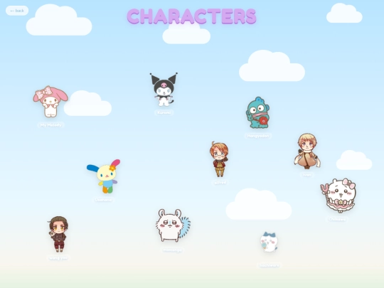 characters screenshot