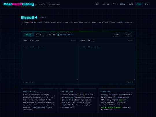 base64 screenshot