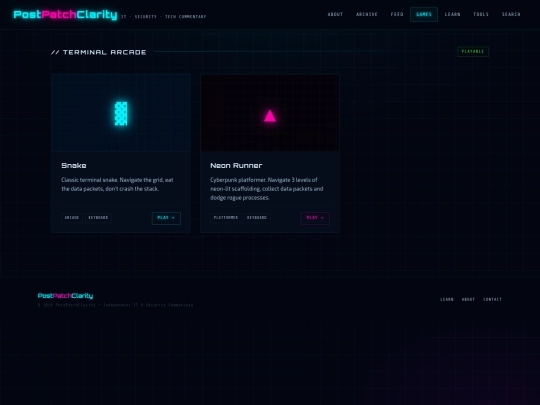 games screenshot